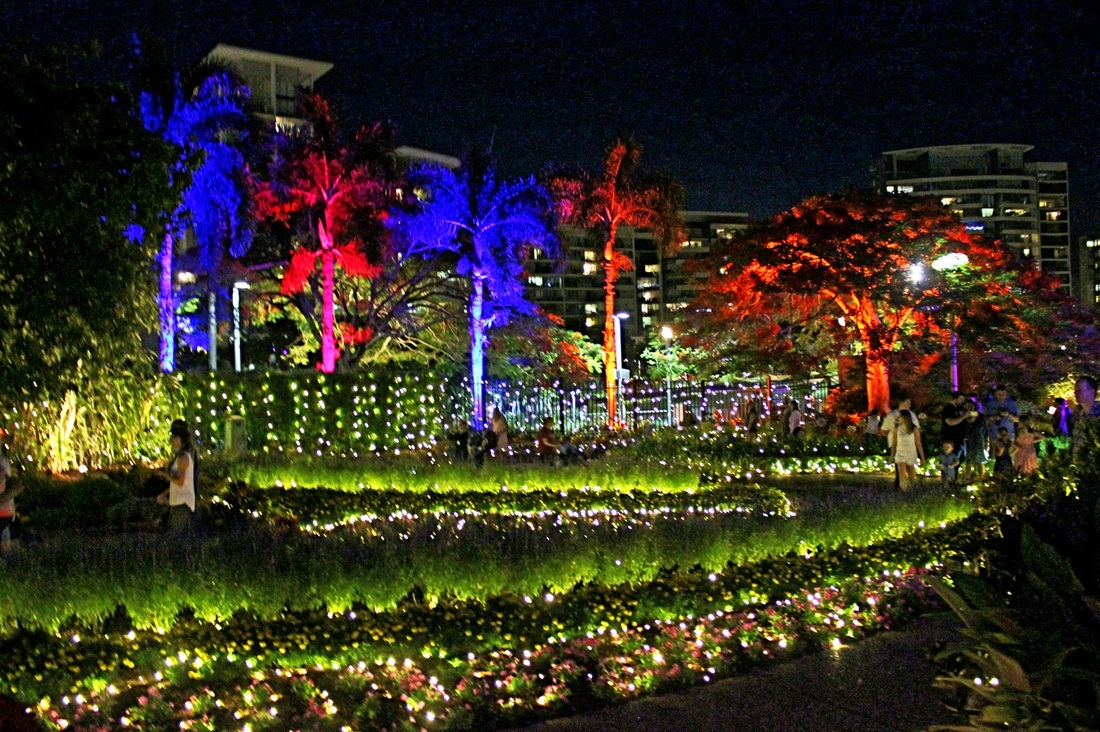 The Enchanted Garden Roma Street Parkland Brisbane Family Explorers